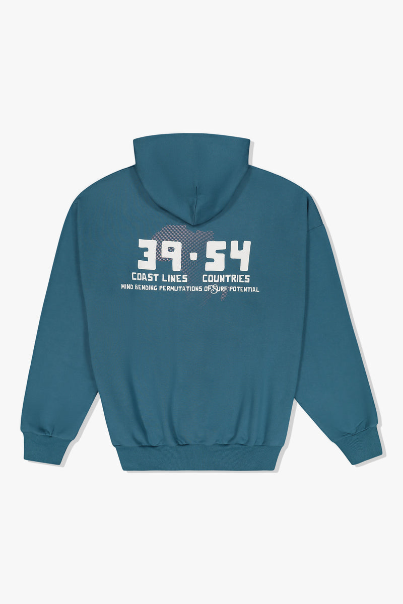 Mami Wata | 39/54 Hoody Ink Blue | Mami Wata - African Surf Clothing