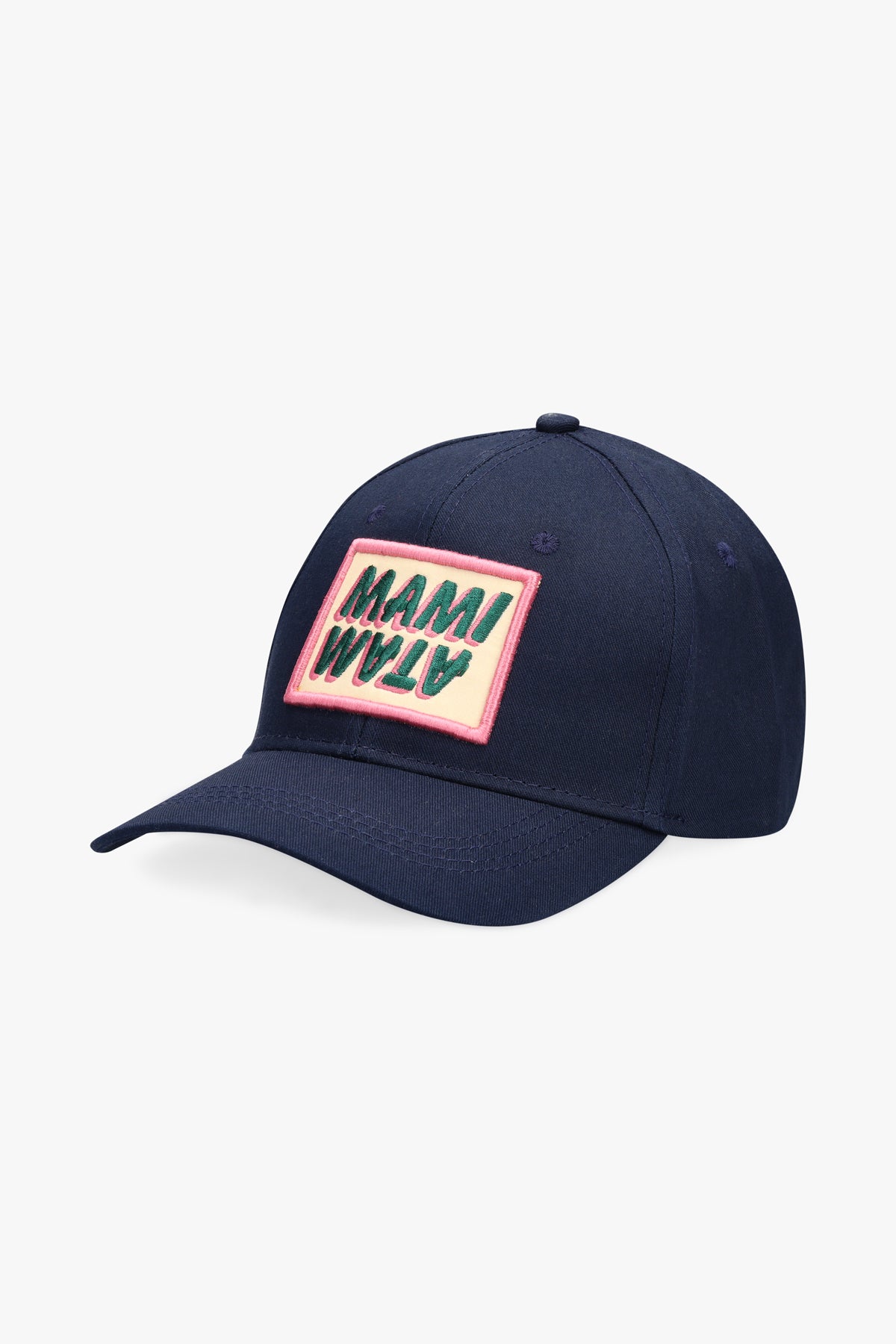 Mami Word Marque Cap Navy | Mami Wata - African Surf Clothing