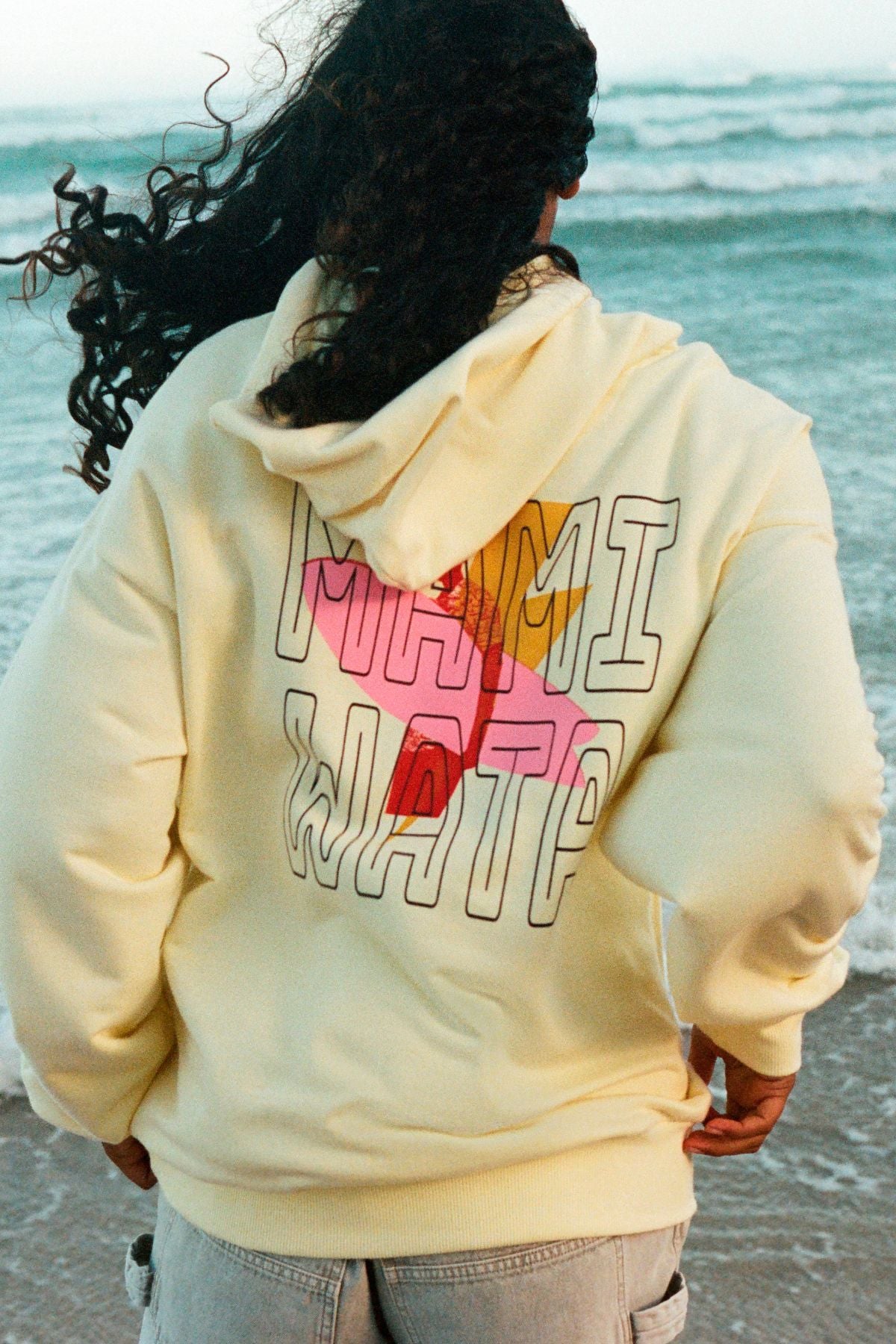 Mami Wata | Lightning Surf Hoody Butter Yellow | Mami Wata