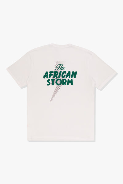 Mami Wata | The African Storm Short Sleeve Tee White | Mami Wata