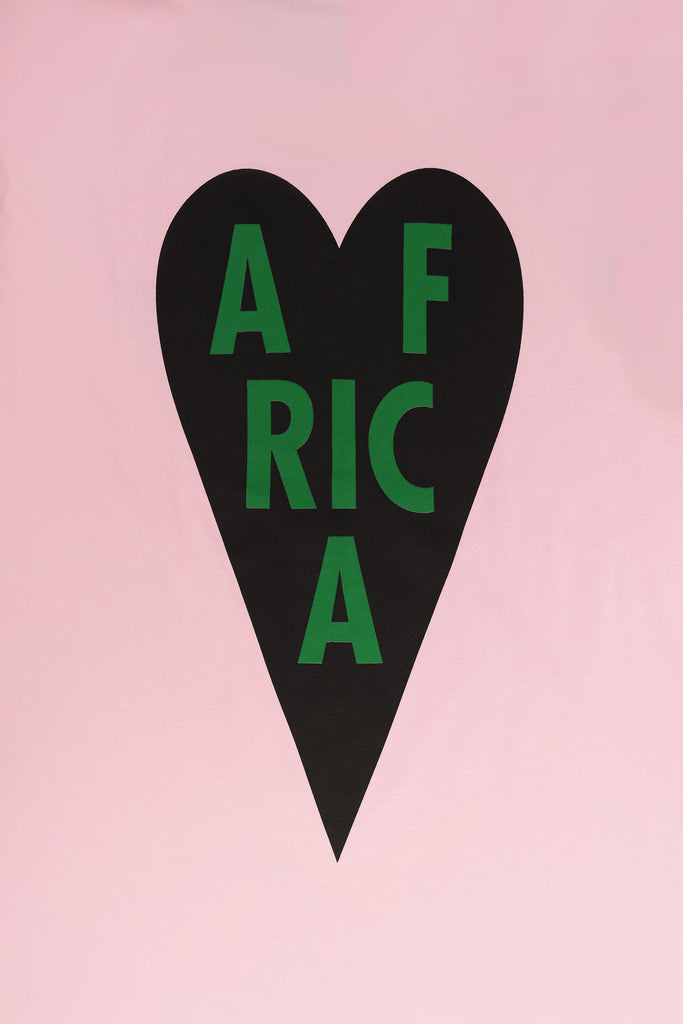 love Africa graphic. 100% cotton