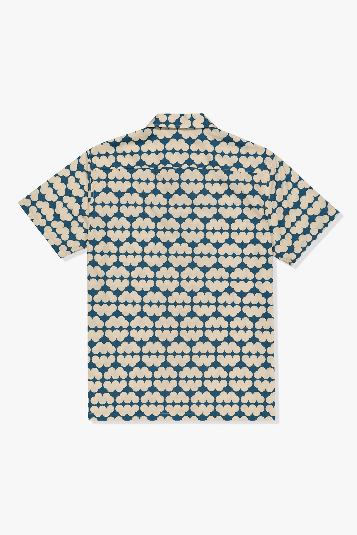 Mami Wata | MW Cloud Loose Fit Shirt Navy / Ecru | Mami Wata