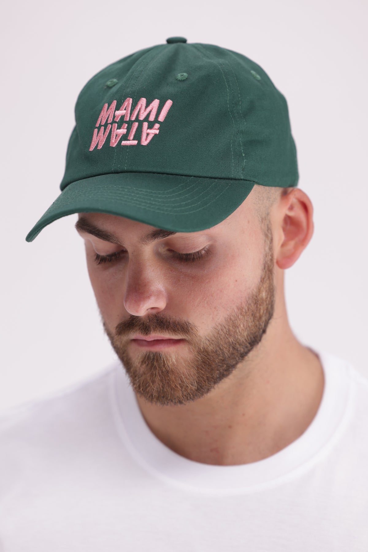 Mami Wata | Embroided Logo Dad Cap Emerald Green | Mami Wata